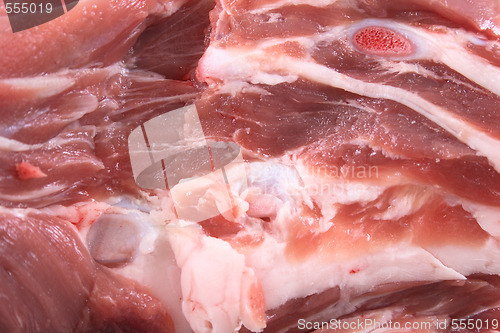 Image of raw meat background