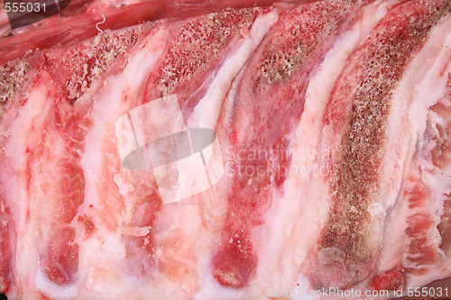 Image of raw meat background