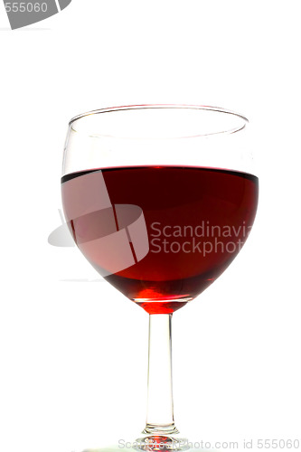 Image of Glass of red wine 