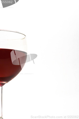 Image of Glass of red wine 