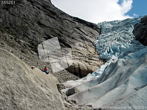 Image of Majestic glacier