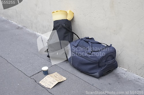 Image of beggar bags