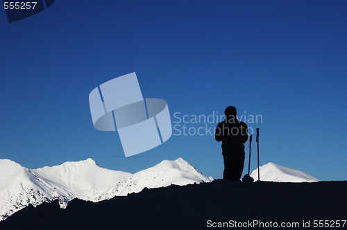 Image of three colors of winter