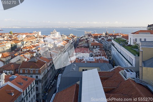 Image of roofs of Lisbon