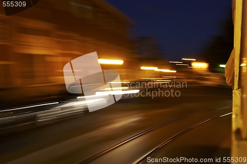 Image of Night tram