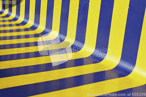Image of blue and yellow diagonal