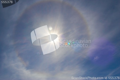 Image of hot sun