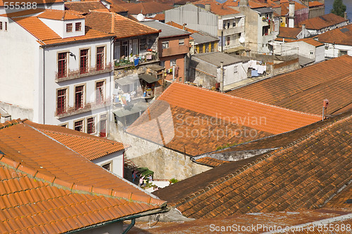 Image of red tiled roofs