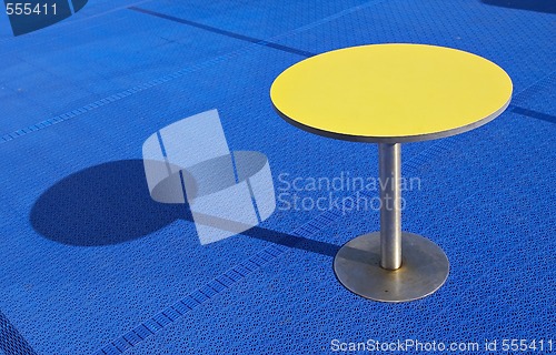 Image of yellow table