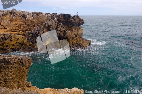 Image of Lone fisherman