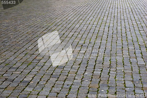Image of cobbled pavement