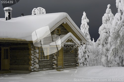 Image of christmas cottage