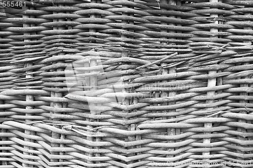 Image of wicker cane texture