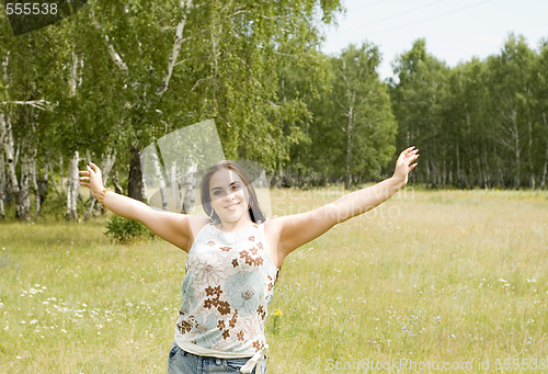 Image of smiling woman