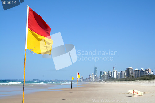 Image of Swimming Safety Flags Gold Coast