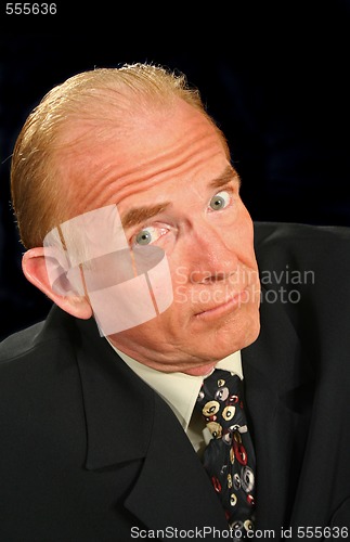 Image of Amazed Businessman