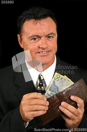 Image of Smug Salesman