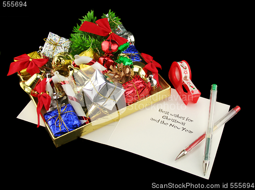 Image of Wrapping Christmas Gifts