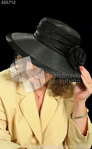 Image of Black Hat Woman 3