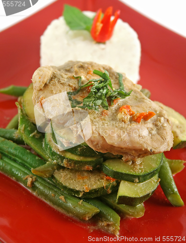 Image of Thai Green Poached Chicken 4