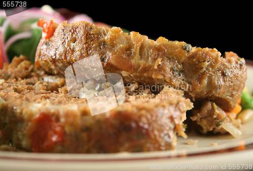 Image of Meatloaf And Vegetables 5