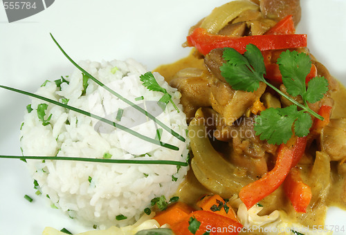 Image of Thai Curry And Rice