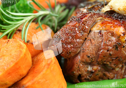 Image of Roast Lamb And Vegetables