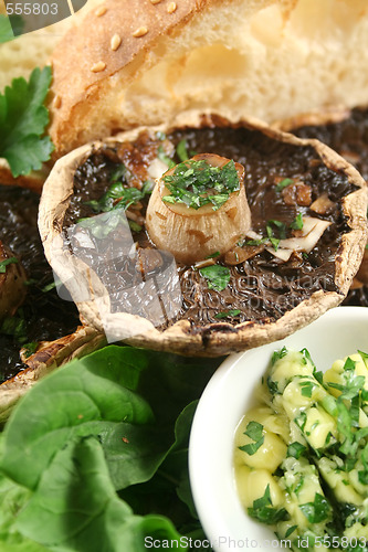 Image of Mushrooms And Toast