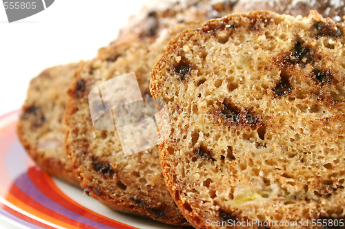 Image of Sliced Banana Cake