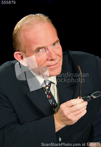 Image of Staring Businessman