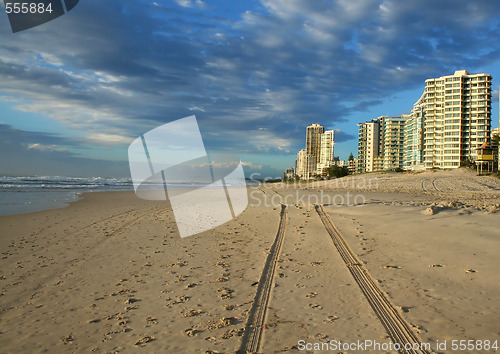 Image of Surfers Paradise Beach Australia