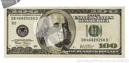 Image of one hundred dollar