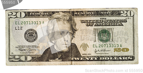 Image of twenty dollar