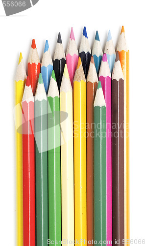 Image of colored pencils