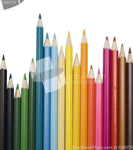 Image of colour pencils