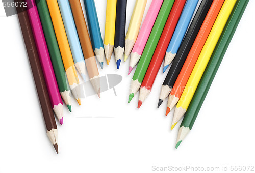 Image of colour pencils 