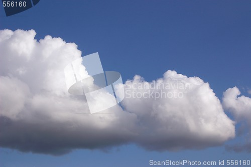 Image of clouds woman shape 