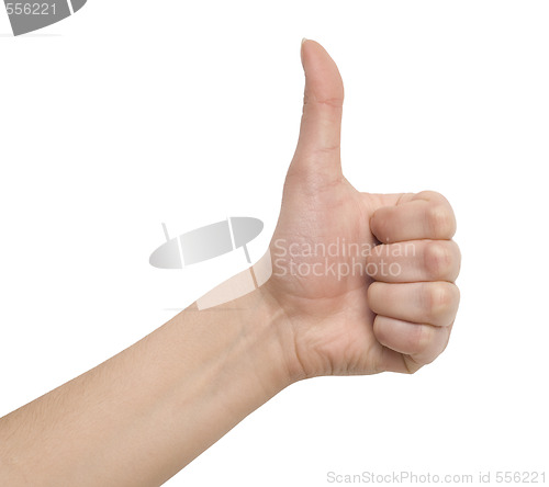 Image of thumb up