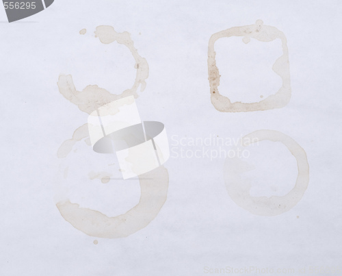 Image of coffee stains