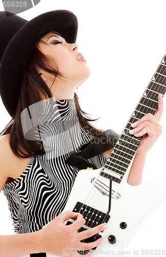 Image of rock babe