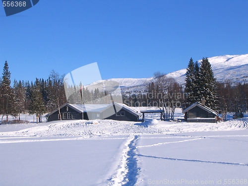 Image of Cottage in winter