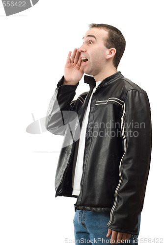 Image of Man Yelling