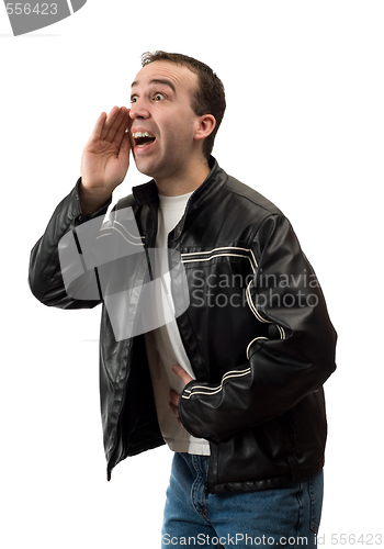 Image of Man Shouting