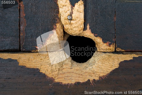 Image of black hole
