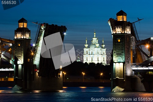 Image of bridges of the white nights 