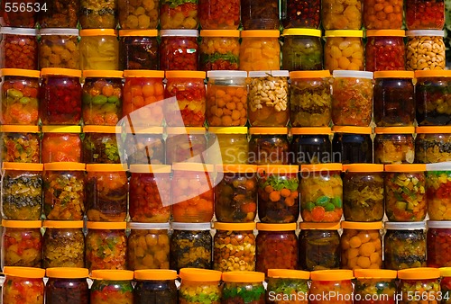 Image of canned fruits