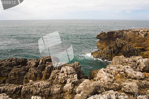 Image of Lone fisherman