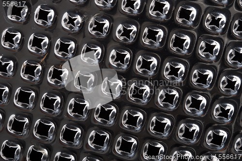 Image of grater texture close-up