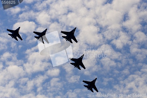 Image of formation flight