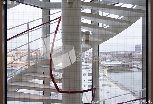 Image of spiral stairs